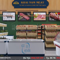 Thiết Kế Cửa Hàng Thực Phẩm - Chị Tuyết Anh